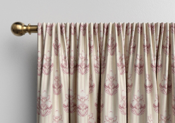 Midford, Mantels Stripe Rosies Pink - Made to Measure Curtains - Image 9